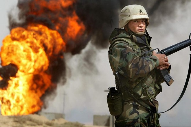 Ám ảnh trận chiến của quân đội Mỹ nhằm lật đổ Tổng thống Iraq Hussein - Ảnh 18.