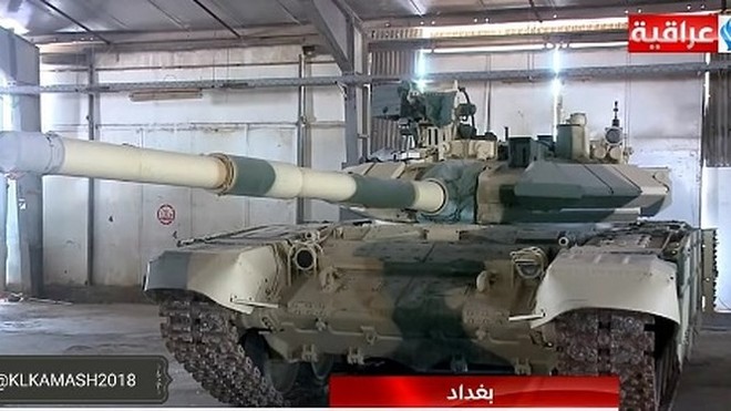 Tăng Abram Mỹ bị “nướng” quá nhiều, Iraq lập tức mua T-90S Nga - Ảnh 1.