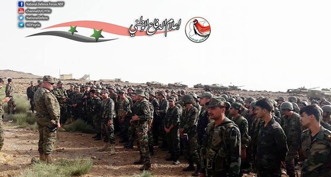 Quân đội Syria dồn binh kết liễu IS trên sa mạc miền đông - Ảnh 1.