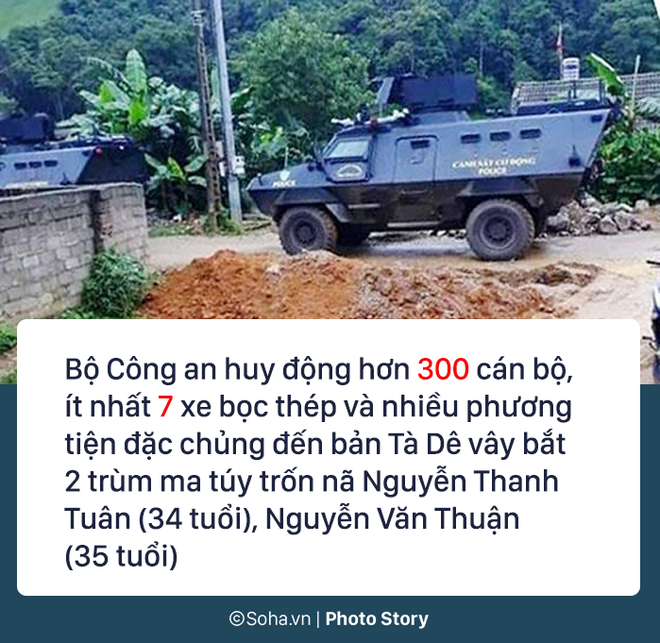 [PHOTO STORY] 72 giờ, 300 cảnh sát, 7 xe bọc thép vây ráp và hành trình tiêu diệt 2 trùm ma túy - Ảnh 2.