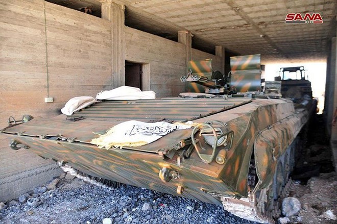 Quân đội Syria chiếm giữ kho vũ khí khủng của phe thánh chiến tại Daraa - Ảnh 3.