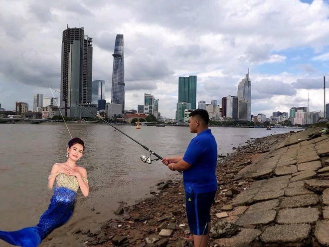 Đi câu cá, chàng trai bất ngờ kéo được cả Hoa hậu Đại dương từ dưới sông lên - Ảnh 2.