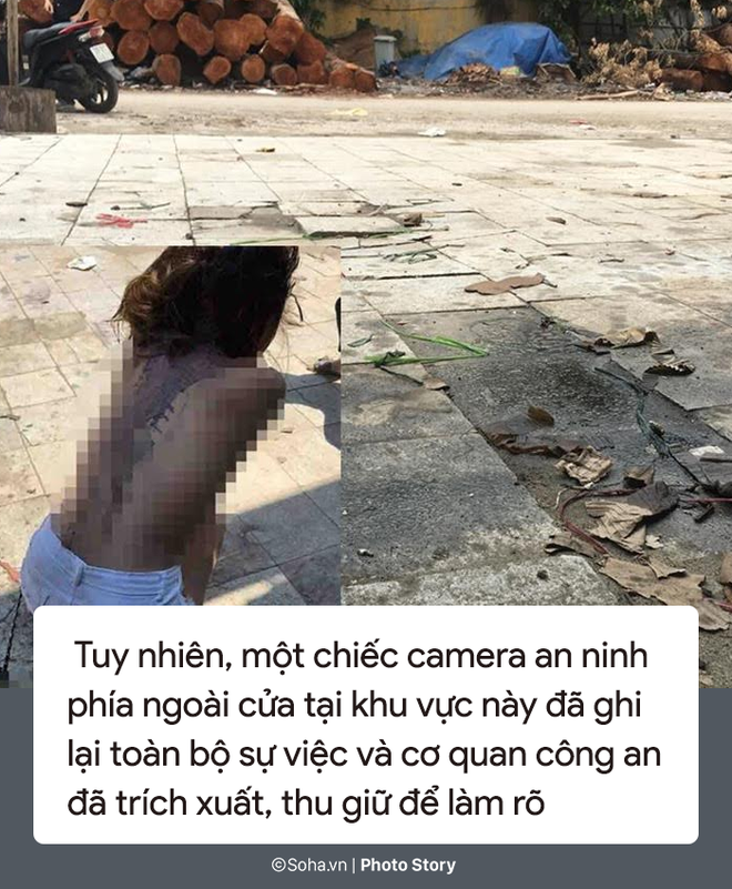 Camera ghi lại hình ảnh 2 phụ nữ bịt khẩu trang đánh ghen cô gái trước khu công nghiệp - Ảnh 4.