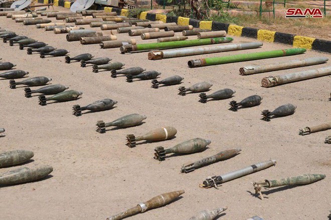 Quân đội Syria phát hiện hầm ngầm vũ khí của IS ở Deir Ezzor - Ảnh 4.