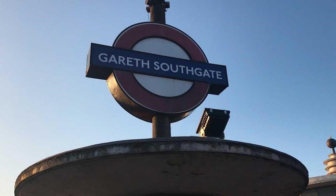 Ga tàu điện ngầm ở London đổi tên thành Gareth Southgate - Ảnh 1.