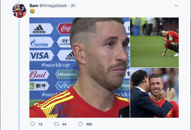 Nhanh nhảu trêu ngươi Sergio Ramos, Salah nhận phải phản ứng trái chiều - Ảnh 3.