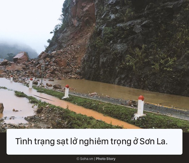 [Photo Story] Cảnh phố như sông ở nhiều tỉnh thành sau cơn bão số 3 - Ảnh 6.