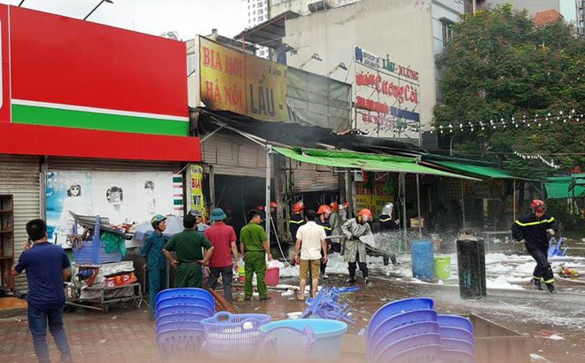 Xác Äá»nh nguyên nhân vụ cháy quán bia khiến nữ nhân viên 14 tuá»i tá» vong