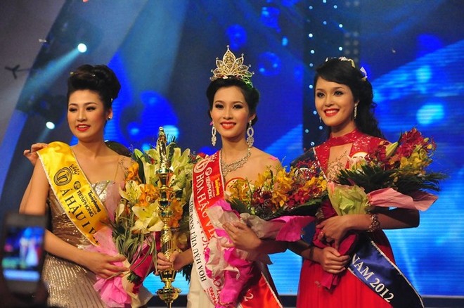 3 nàng Hoa hậu, Á hậu của Hoa hậu Việt Nam 2012 đã yên bề gia thất - Ảnh 1.