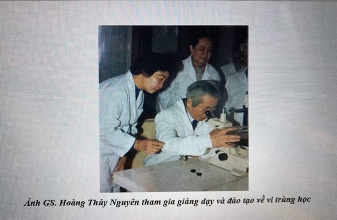 Ông tổ của ngành vắc xin Việt Nam - GS.Hoàng Thủy Nguyên qua đời - Ảnh 3.
