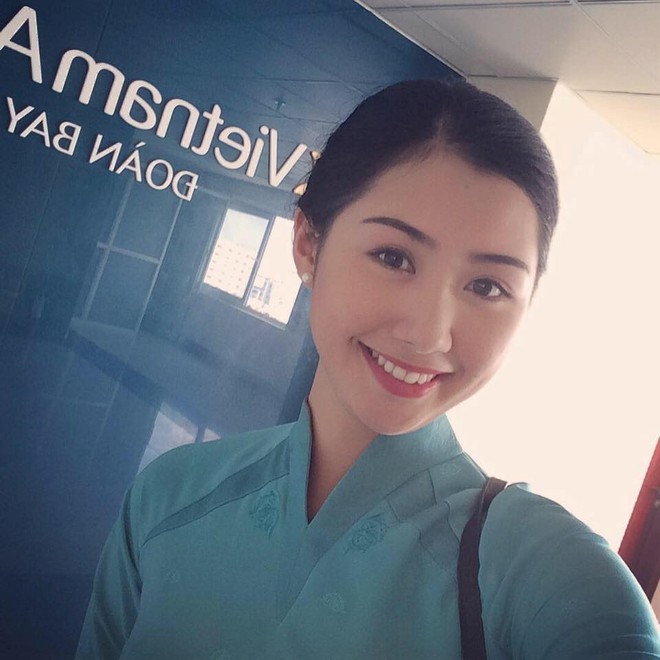 Cận cảnh nhan sắc nữ tiếp viên hàng không gây chú ý, lọt Chung kết Hoa hậu Việt Nam 2018 - Ảnh 3.