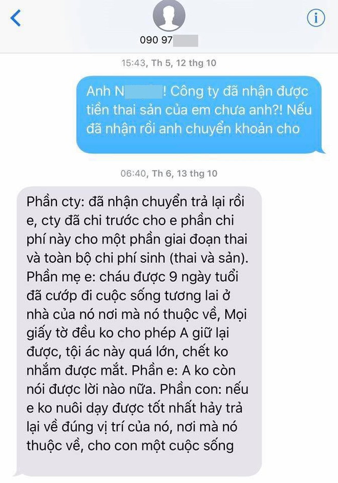 Từ nhân viên thành vợ giám đốc, cô gái sốc khi chia tay chồng không chu cấp nuôi con, còn quỵt bảo hiểm thai sản trừ vào tiền khám thai - Ảnh 1.