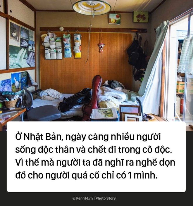 Một nghề mới đang nở rộ tại Nhật Bản: Dọn nhà cho người chết - Ảnh 1.