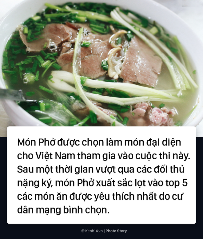 Nhờ sức mạnh của cộng đồng mạng, phở được bình chọn là món ăn đặc sản số 1 thế giới - Ảnh 3.