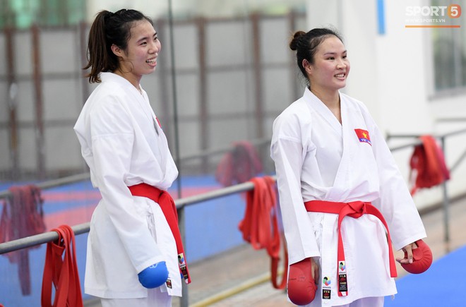 Các nữ võ sĩ Karate Việt Nam miệt mài tập luyện, sẵn sàng tranh tài tại Asiad 2018 - Ảnh 19.