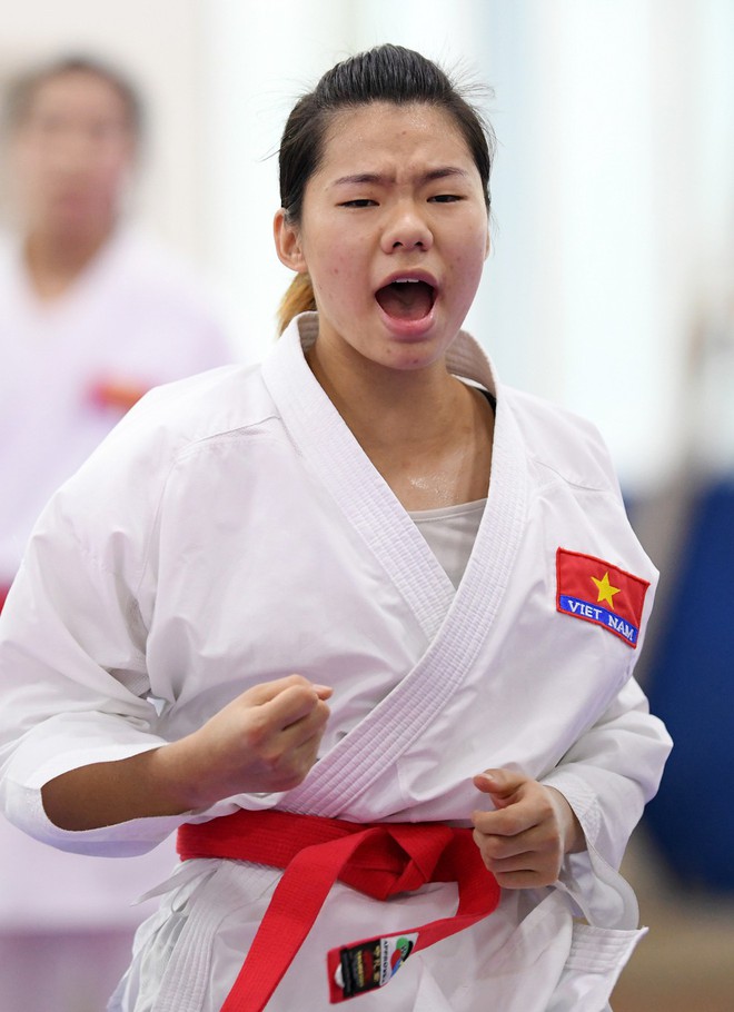 Các nữ võ sĩ Karate Việt Nam miệt mài tập luyện, sẵn sàng tranh tài tại Asiad 2018 - Ảnh 6.