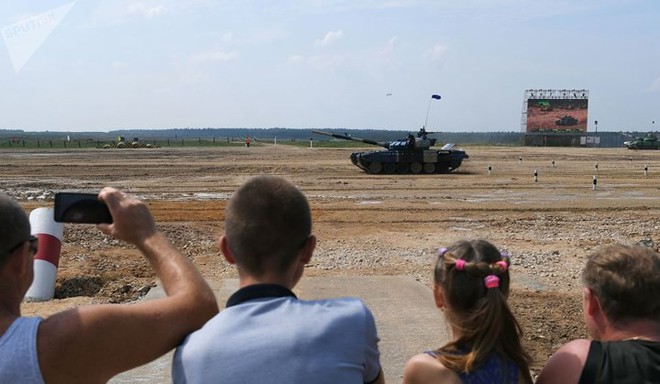 Hình ảnh cuộc đua xe tăng Tank Biathlon tại Hội thao Army Games 2018 - Ảnh 11.