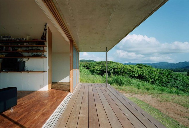 Ngôi nhà ở Nhật có thiết kế mở, gần gũi với thiên nhiên - Ảnh 5.