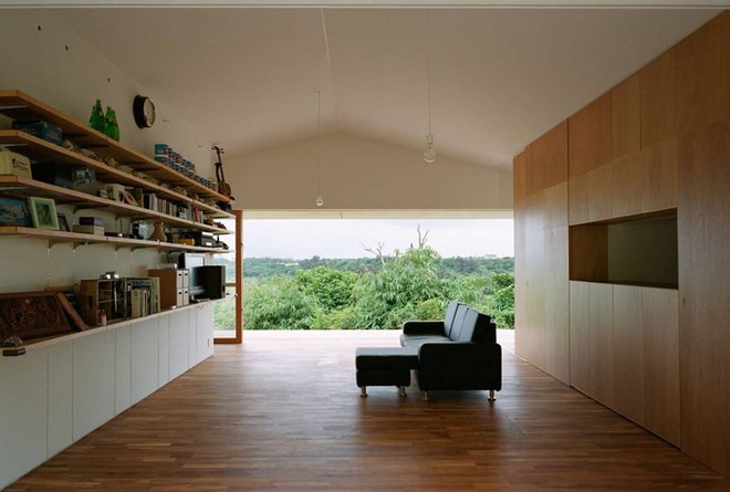 Ngôi nhà ở Nhật có thiết kế mở, gần gũi với thiên nhiên - Ảnh 6.