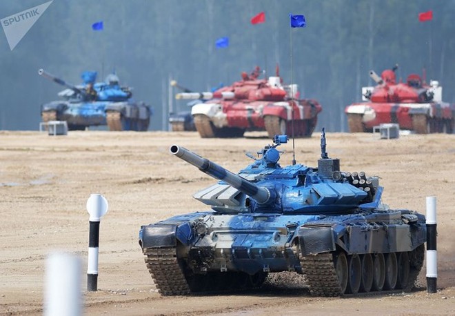 Hình ảnh cuộc đua xe tăng Tank Biathlon tại Hội thao Army Games 2018 - Ảnh 7.