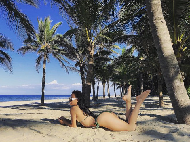 Hậu trường chụp bikini của DJ có thân hình nóng bỏng nhất Hà thành - Ảnh 6.