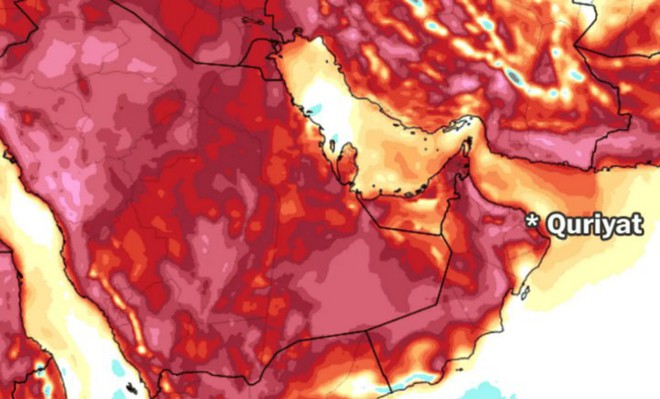 Một thành phố tại Oman ghi nhận nhiệt độ ban đêm nóng nhất lịch sử, lên tới hơn 42 độ C - Ảnh 1.