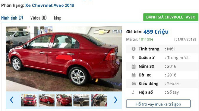 Loạt xe ô tô Chevrolet giảm giá mạnh, giá chỉ từ 260 triệu đồng/chiếc tại Việt Nam  - Ảnh 3.