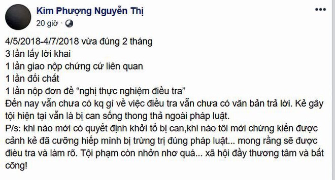 Tròn 2 tháng điều tra, vụ mẫu nữ tố Ngô Lực hiếp dâm kết quả ra sao?   - Ảnh 2.