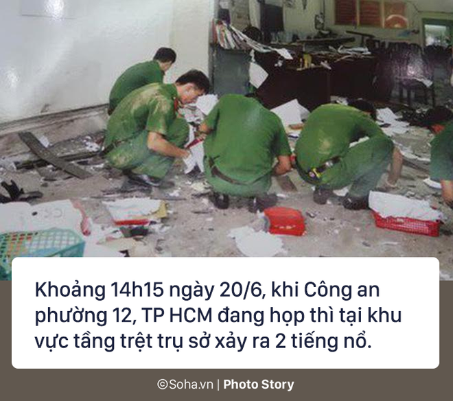 [PHOTO STORY] Nhóm khủng bố, ném bom trụ sở công an phường ở Sài Gòn bị bắt thế nào? - Ảnh 1.