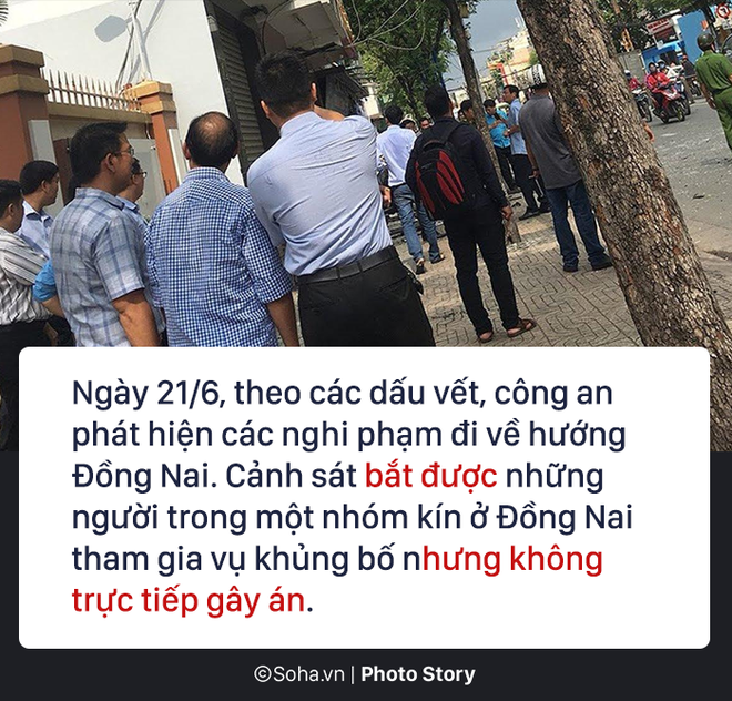 [PHOTO STORY] Nhóm khủng bố, ném bom trụ sở công an phường ở Sài Gòn bị bắt thế nào? - Ảnh 13.