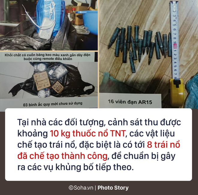 [PHOTO STORY] Nhóm khủng bố, ném bom trụ sở công an phường ở Sài Gòn bị bắt thế nào? - Ảnh 17.