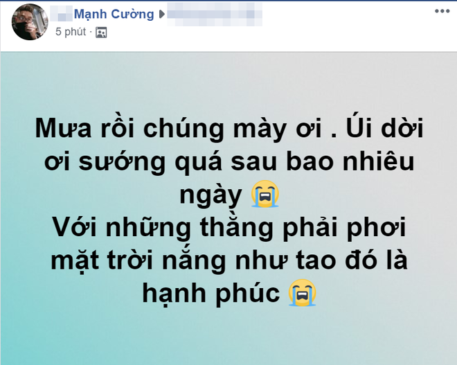 Xuất hiện 10 phút, hơn 1000 bình luận: Bức ảnh độc chỉ có trong cơn mưa Hà Nội chiều nay - Ảnh 10.