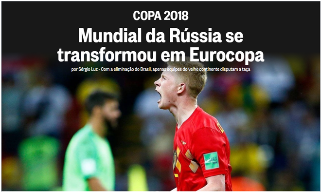 Báo Brazil ngỡ ngàng, không cảm xúc trong ngày đội nhà bị Bỉ loại khỏi World Cup - Ảnh 4.