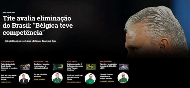 Báo Brazil ngỡ ngàng, không cảm xúc trong ngày đội nhà bị Bỉ loại khỏi World Cup - Ảnh 10.