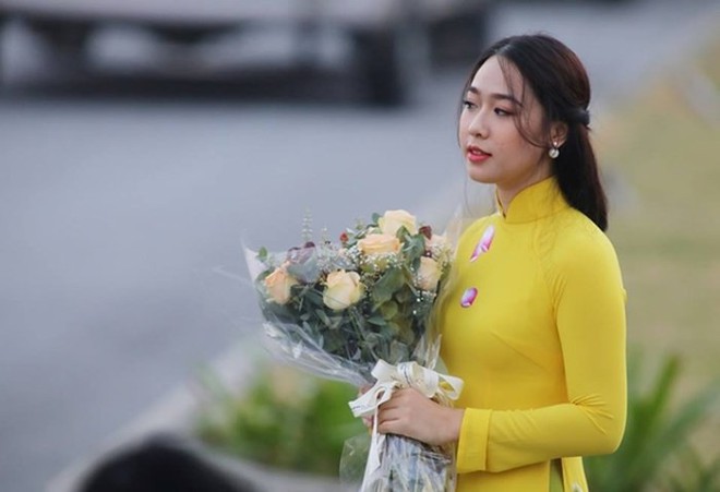 Cô gái tặng hoa Tổng thống Trump bất ngờ thi Hoa hậu Việt Nam, nổi bật nhất dàn thí sinh - Ảnh 7.