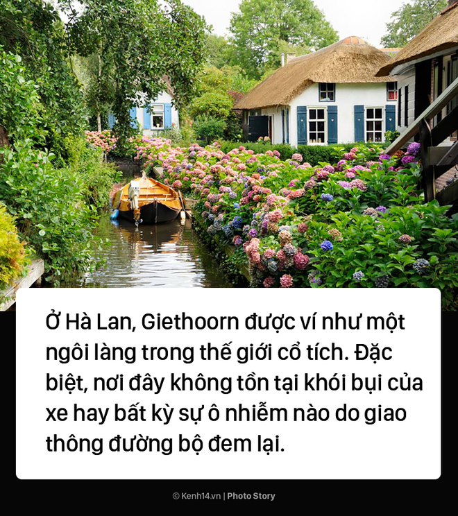 Ngôi làng chẳng có đường ô tô xe máy chỉ được di chuyển bằng thuyền - Ảnh 1.