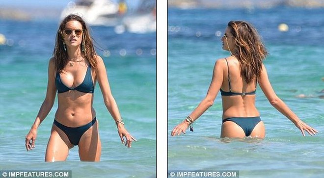 Alessandra Ambrosio cuốn hút mê hồn ở bãi biển thiên đường - Ảnh 4.