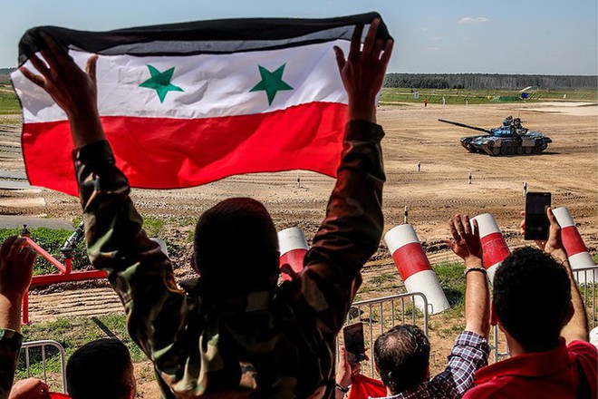 Binh sĩ Việt Nam, Syria khoe tài tại giải đấu xe tăng Tank Biathlon 2018 đầy kịch tính - Ảnh 13.