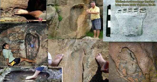 Dấu chân khổng lồ dài 1,2m ở Nam Phi: Bí ẩn thách thức khoa học hơn trăm năm - Ảnh 4.