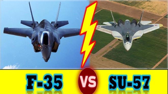 Luân Đôn: Tiêm kích tàng hình Su-57 Nga nhìn thấy F-35 Mỹ sẽ bỏ chạy như chuột thấy mèo - Ảnh 2.