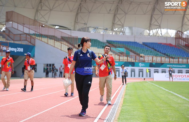 Olympic Nhật Bản khảo sát sân thi đấu bằng thiết bị hiện đại - Ảnh 3.