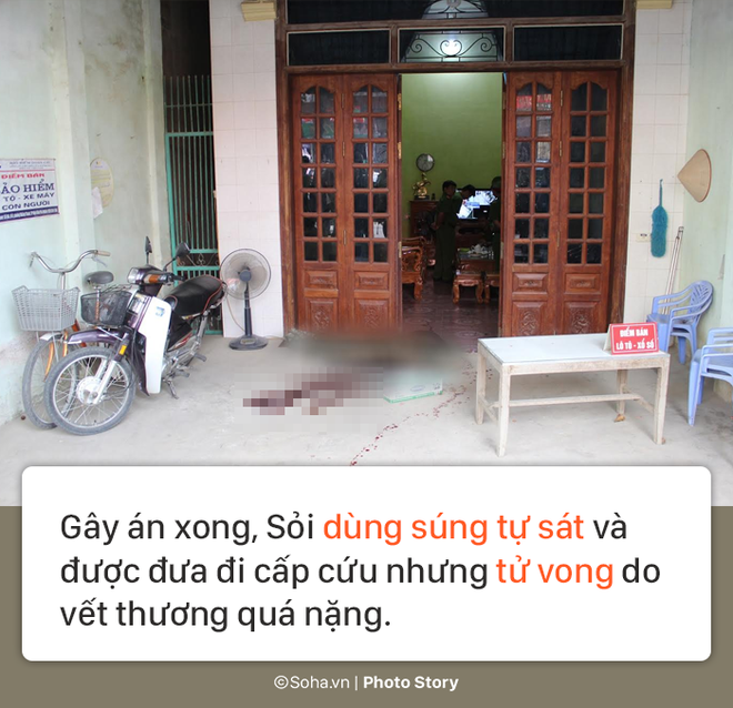 [PHOTO STORY] Hiện trường vụ hung thủ dùng súng CKC bắn chết vợ chồng giám đốc ở Điện Biên - Ảnh 3.