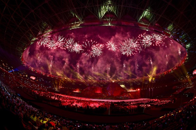 KẾT THÚC lễ khai mạc đầy tham vọng của chủ nhà Asiad 2018 - Indonesia - Ảnh 31.