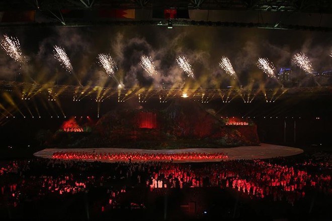 KẾT THÚC lễ khai mạc đầy tham vọng của chủ nhà Asiad 2018 - Indonesia - Ảnh 37.