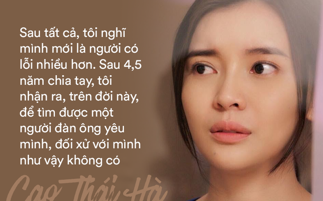 Cao Thái Hà: Tôi ân hận vì đã không tha thứ cho bạn trai dẫn tới chia tay - Ảnh 9.