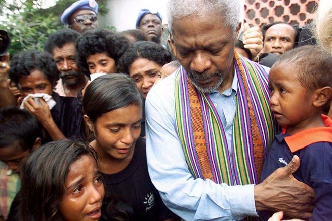 Ảnh: Kofi Annan – Một cuộc đời chạm đến nhiều cuộc đời - Ảnh 13.