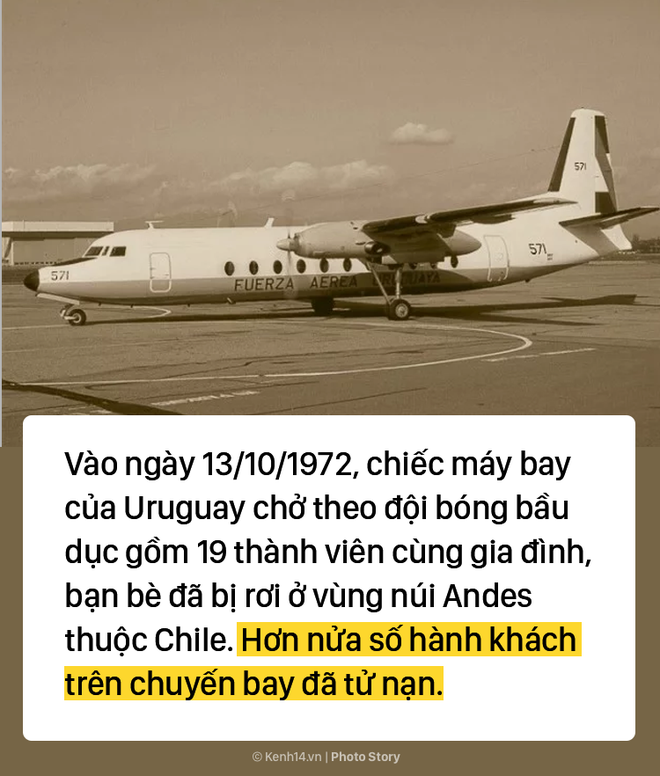 Thảm họa rơi máy bay tại Chile năm 1972: Buộc phải ăn thịt người khác để sống sót qua 72 ngày - Ảnh 1.