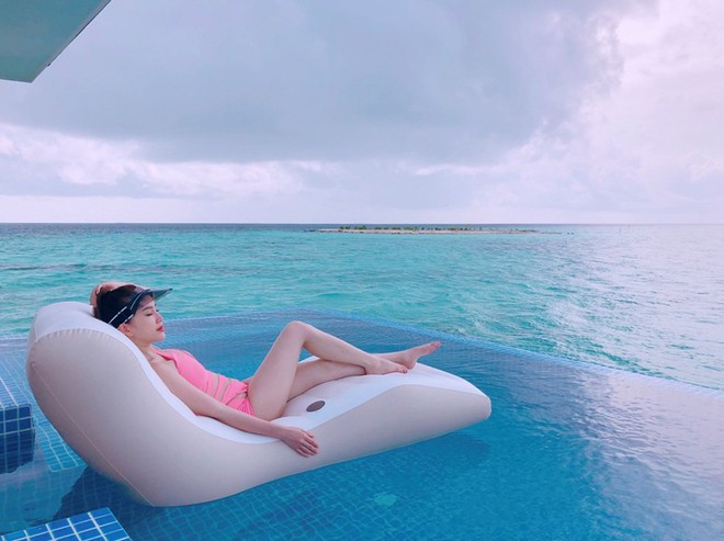 Giữa nghi vấn sắp lên xe hoa, Bảo Thy khoe body nóng bỏng trong loạt ảnh du lịch ở thiên đường Maldives - Ảnh 3.