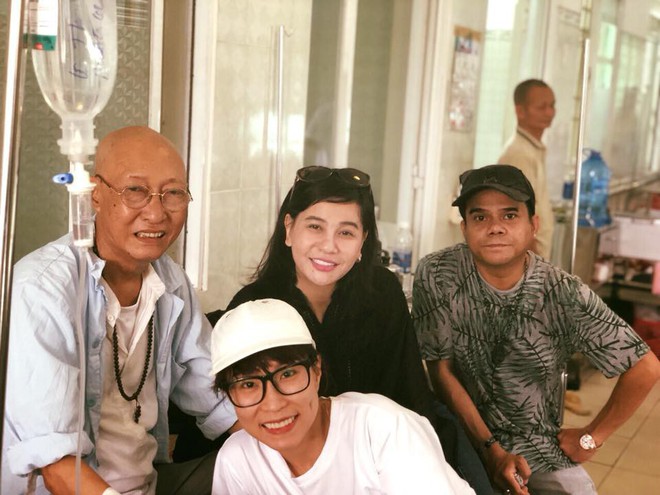 Cát Phượng vào bệnh viện trao cho Mai Phương 300 triệu, thăm hỏi sức khoẻ diễn viên Lê Bình - Ảnh 2.