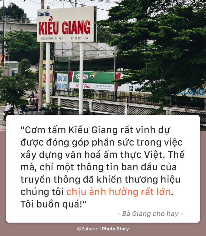 Chủ hệ thống cơm tấm Kiều Giang: Thương hiệu chúng tôi chịu ảnh hưởng rất lớn - Ảnh 8.